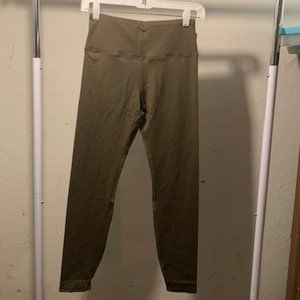 Zioccie Women's Olive Green High Waist Leggings Medium NWT